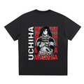 Madara Uchiha Naruto black designed tee