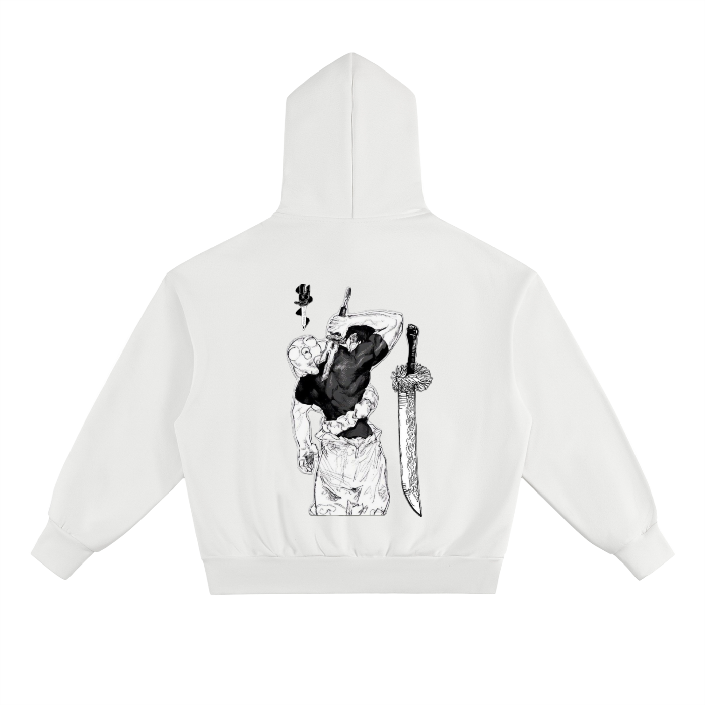 Toji jjk Heavyweight Fleece Hoodie