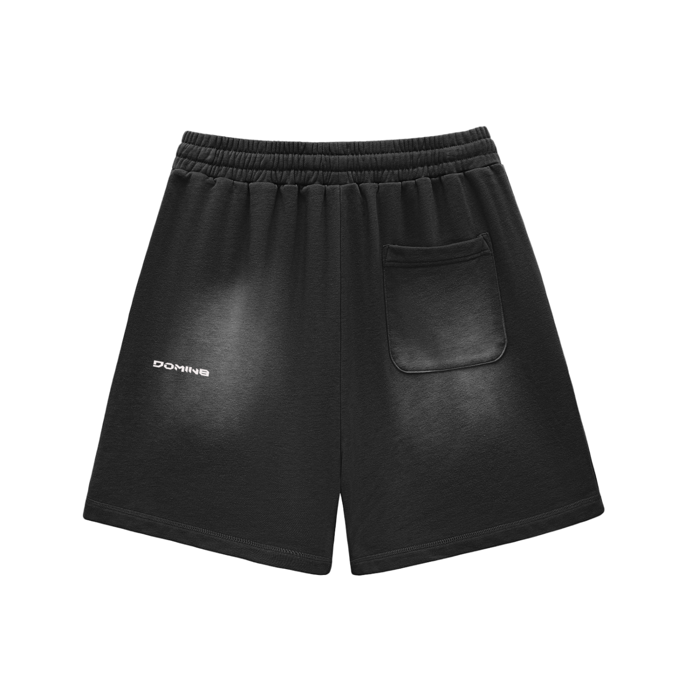 knb x DOMIN8 Raw Edge Cotton Shorts